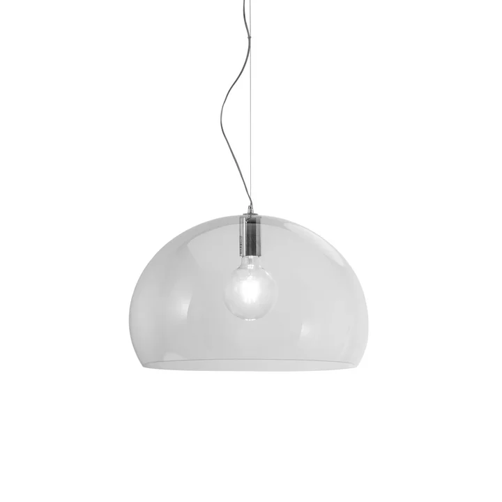 Small FL/Y Pendelleuchte von Kartell in Transparent
