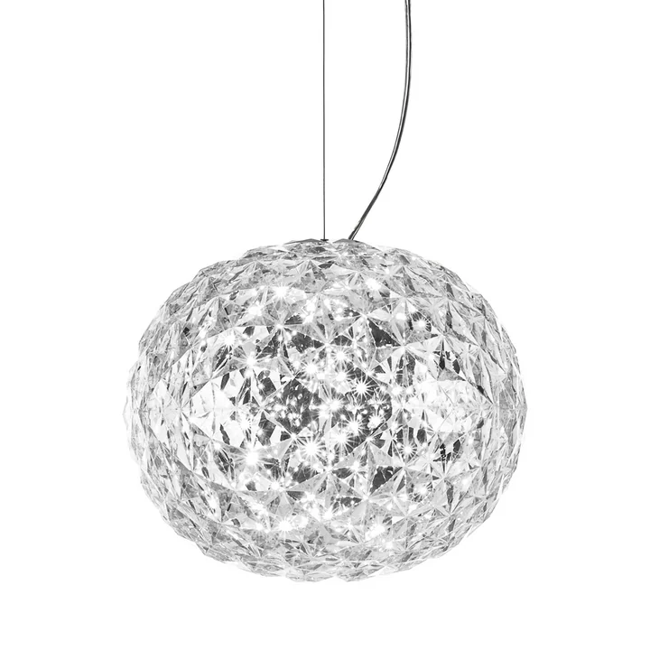 Planet LED Pendelleuchte von Kartell in Glasklar