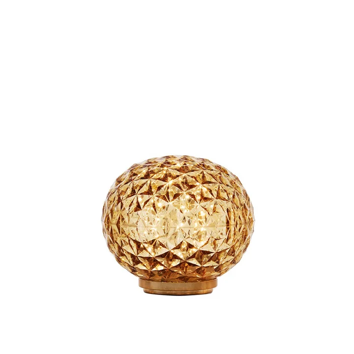 Mini Planet LED Akkuleuchte von Kartell in gelb