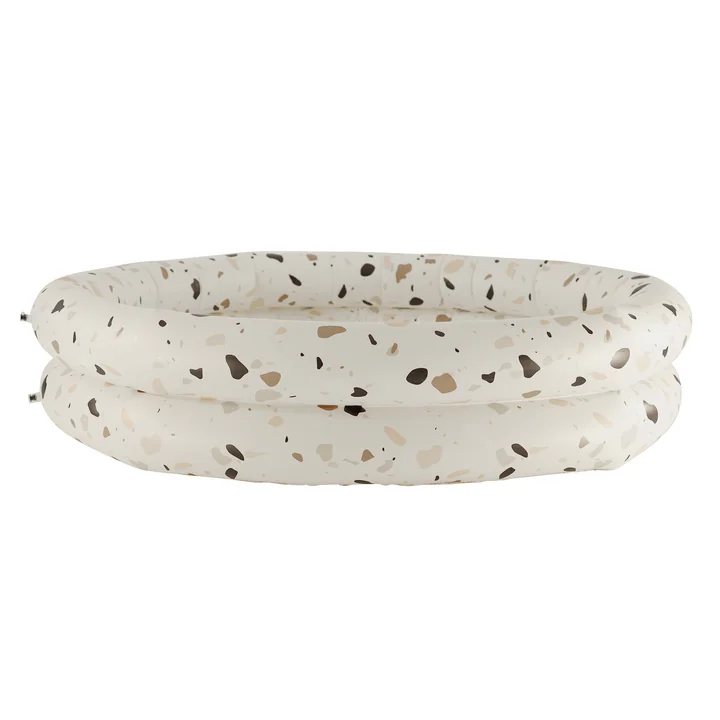 Free Swimming Pool, Ø 165 cm von Jan Kurtz in terrazzo