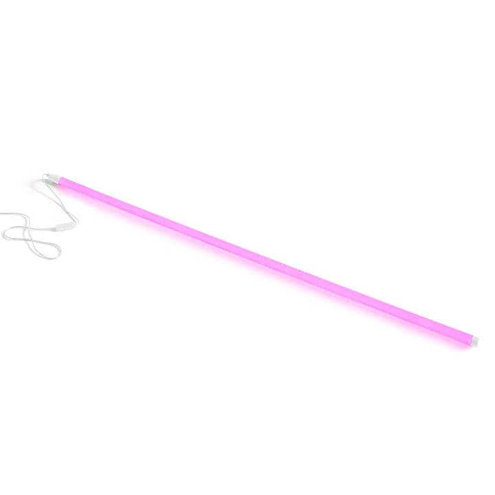 Neon LED-Leuchtstab, Ø 2,5 x 150 cm, pink von Hay.