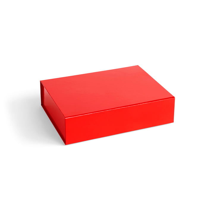 Colour Aufbewahrungsbox magnetisch S von Hay in der Farbe vibrant red