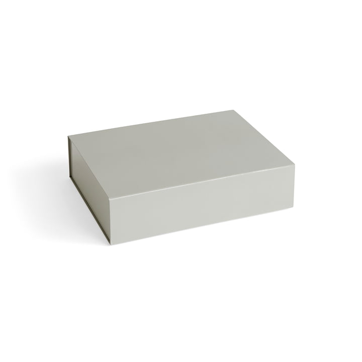 Colour Aufbewahrungsbox magnetisch S von Hay in der Farbe grau