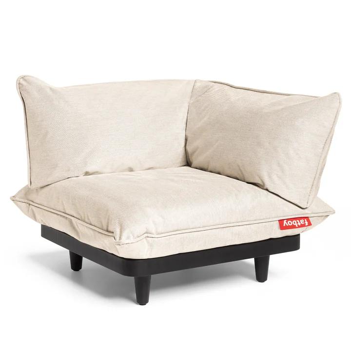Paletti Outdoor-Sofa Eckmodul von Fatboy in der Farbe sahara