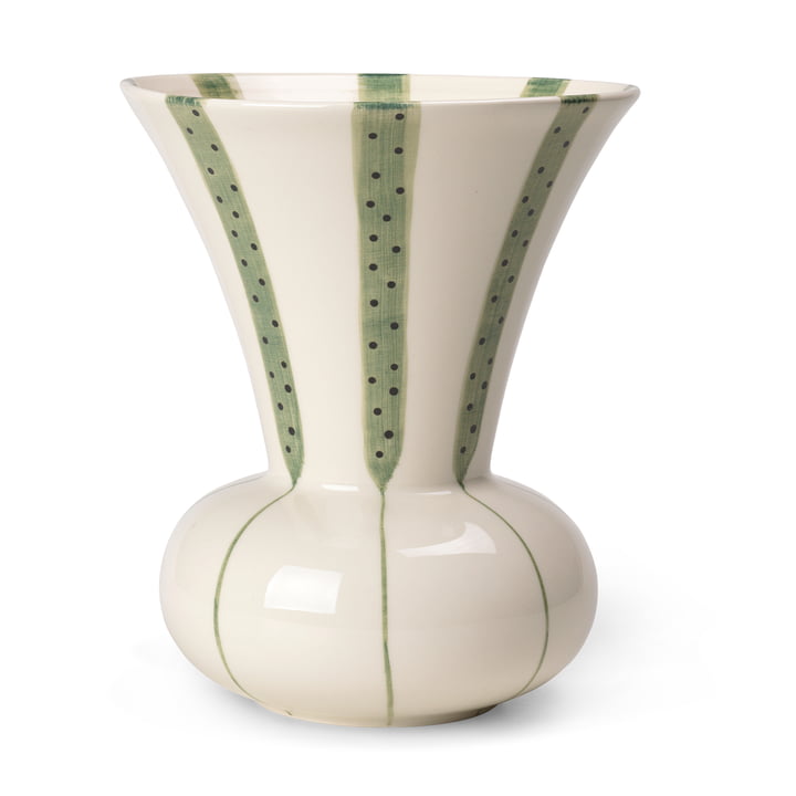 Signature Vase H 20 cm von Kähler Design in grün