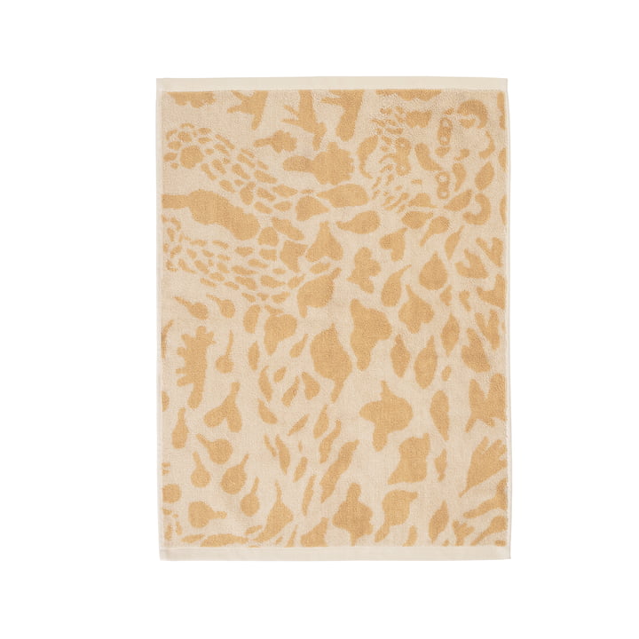 Oiva Toikka Handtuch 50 x 70 cm, Cheetah braun / weiß von Iittala