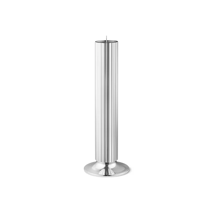 Bernadotte Boden Kerzenhalter, H 40 cm, silber von Georg Jensen