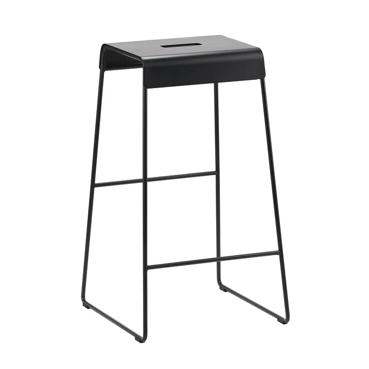 A-Stool Barhocker, H 65 cm, schwarz von Zone Denmark