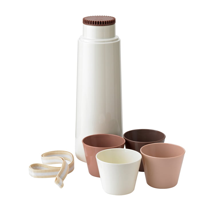 Picnic Isolierflasche + 4 Tassen in blossom von Rig-Tig by Stelton