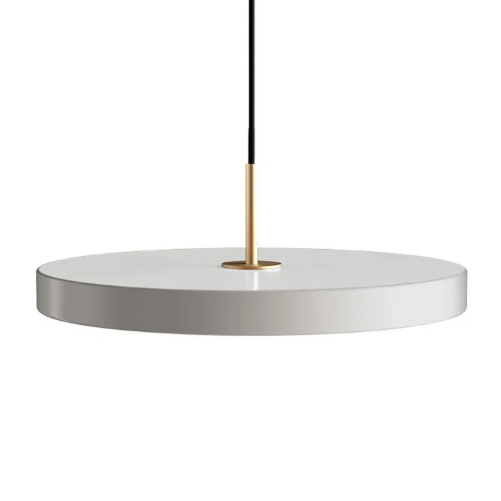 Die Asteria Pendelleuchte LED von Umage, Messing / nuance mist