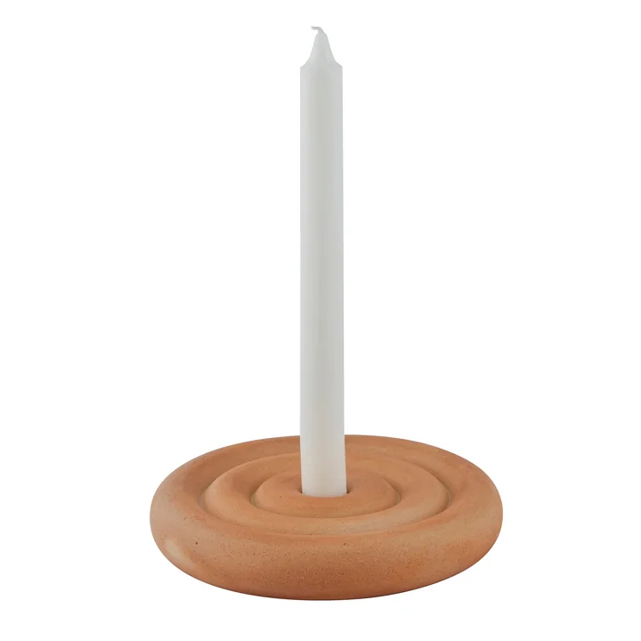 OYOY - Savi Kerzenhalter Ø 17 cm, beige