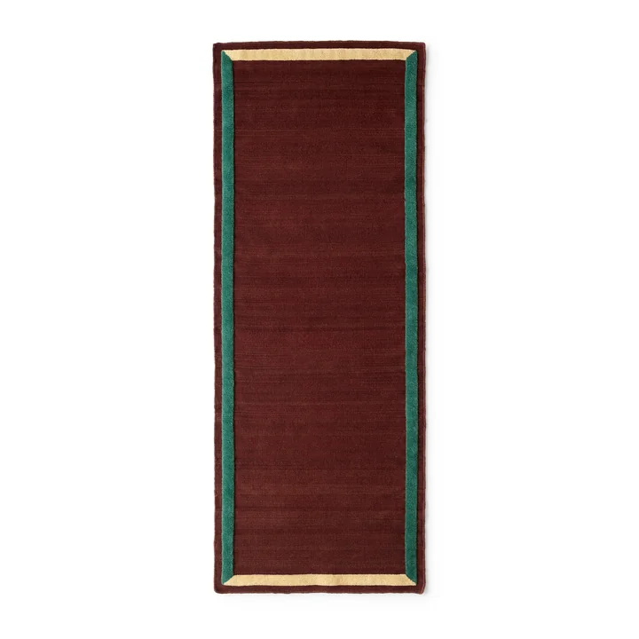 Framed AP14 Teppich Läufer, 90 x 240 cm, plum von &Tradition