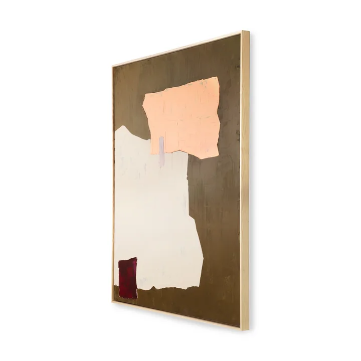 Abstraktes Gemälde von HKliving in der Ausführung nude