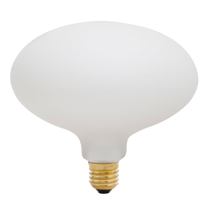 Oval LED-Leuchtmittel E27 6W, Ø 16,3 cm von Tala in weiß matt