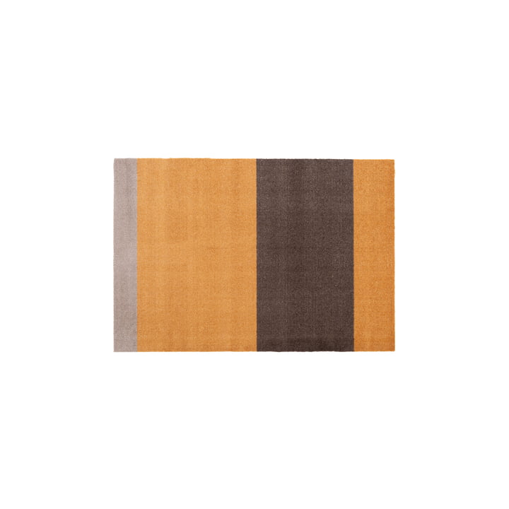 Stripes Horizontal Läufer, 90 x 130 cm, dijon / braun / sand von Tica Copenhagen