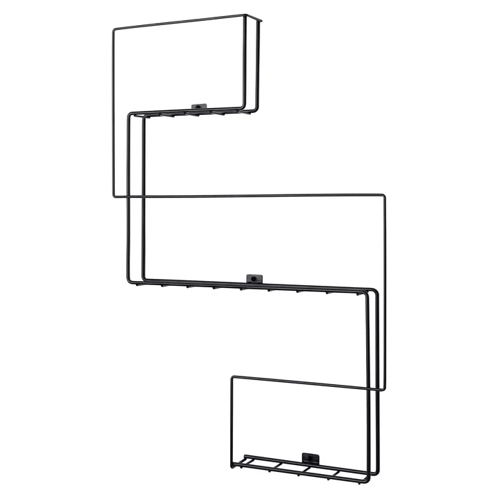 Revue Zeitungs- und Prospekthalter, schwarz von Schönbuch