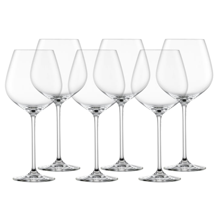 Fortissimo Weinglas, Rotweinglas Burgunder (6er Set) von Schott Zwiesel