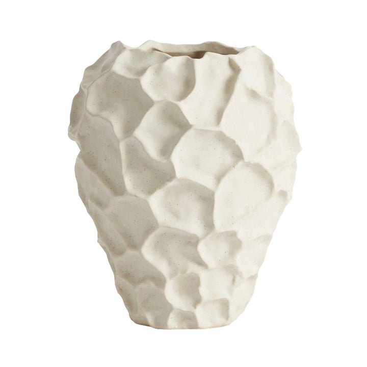 Soil Vase, H 21,5 Ø 18 cm, sand von Muubs