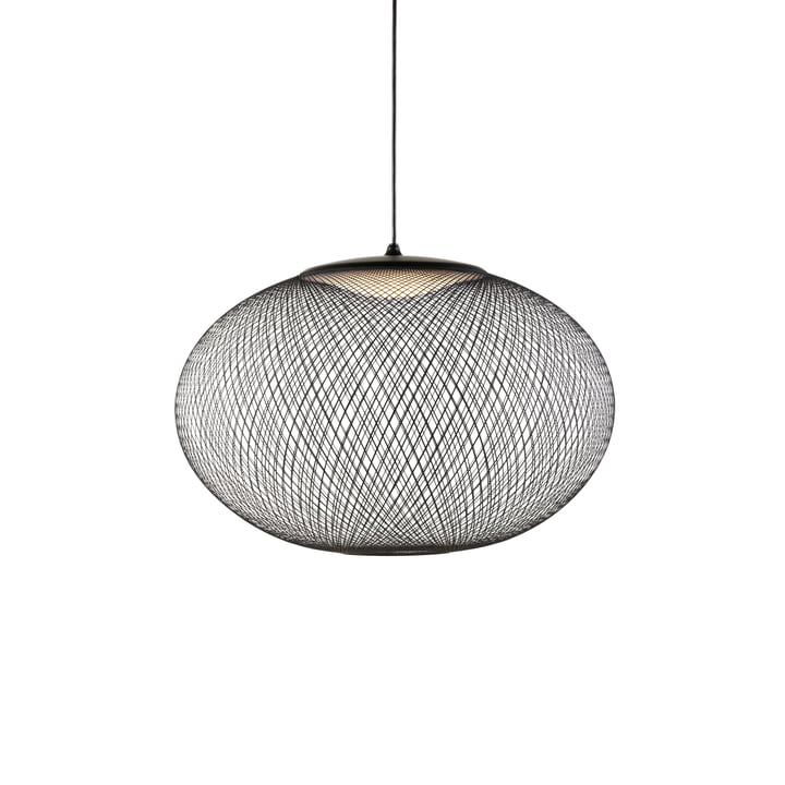 NR2 LED-Pendelleuchte M, just black von Moooi