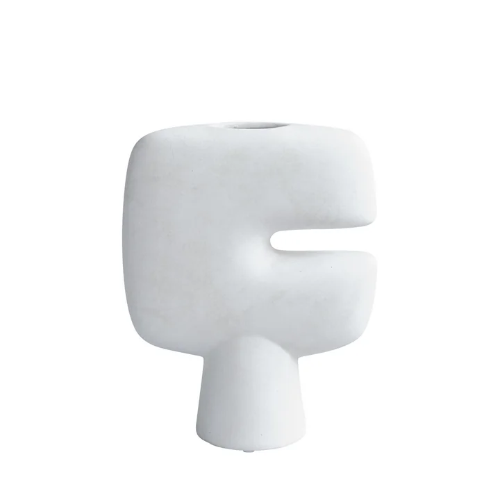 Tribal Vase Mini, weiß von 101 Copenhagen
