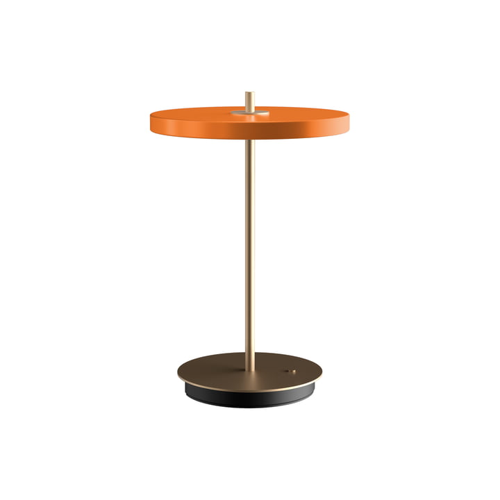 Asteria Move LED Tischleuchte H 30,6 cm von Umage in orange