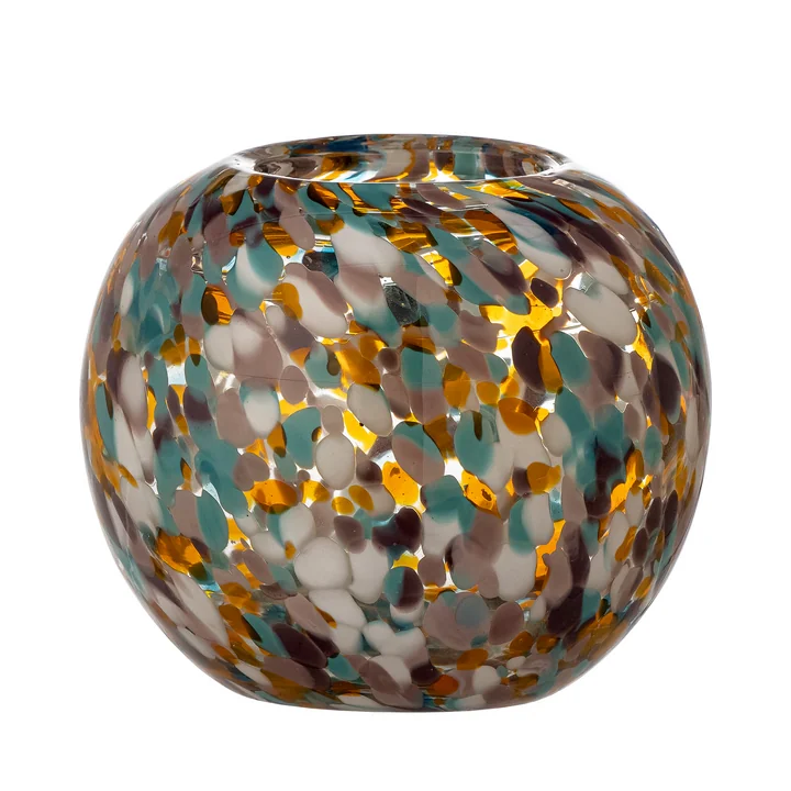 Vidia Teelichthalter von Bloomingville in der Farbe orange