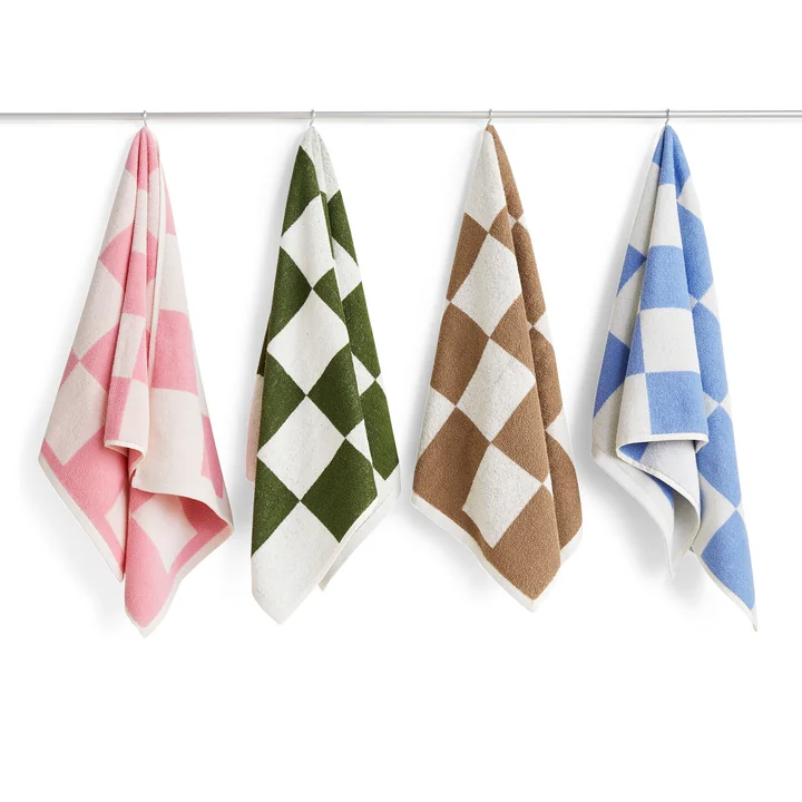 Check Handtuch, 50 x 100 cm von HAY