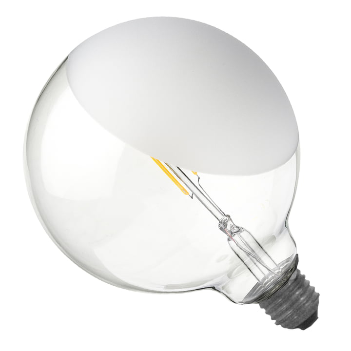 Flos - Globe Leuchtmittel LED, E27, 2W, klar / matt