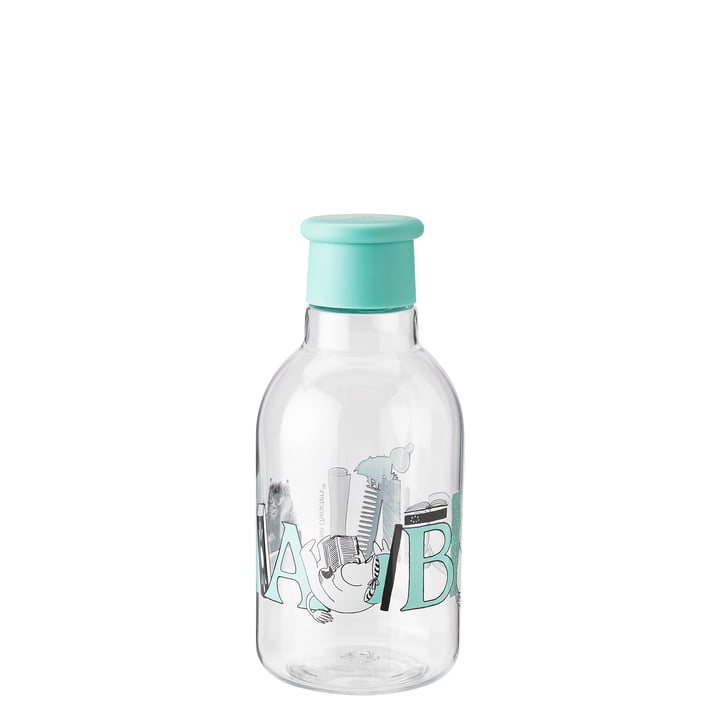 Drink-It Wasserflasche Moomin, turquoise von Rig-Tig by Stelton