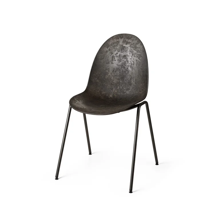 Eternity Stuhl, schwarz (coffee waste edition) von Mater