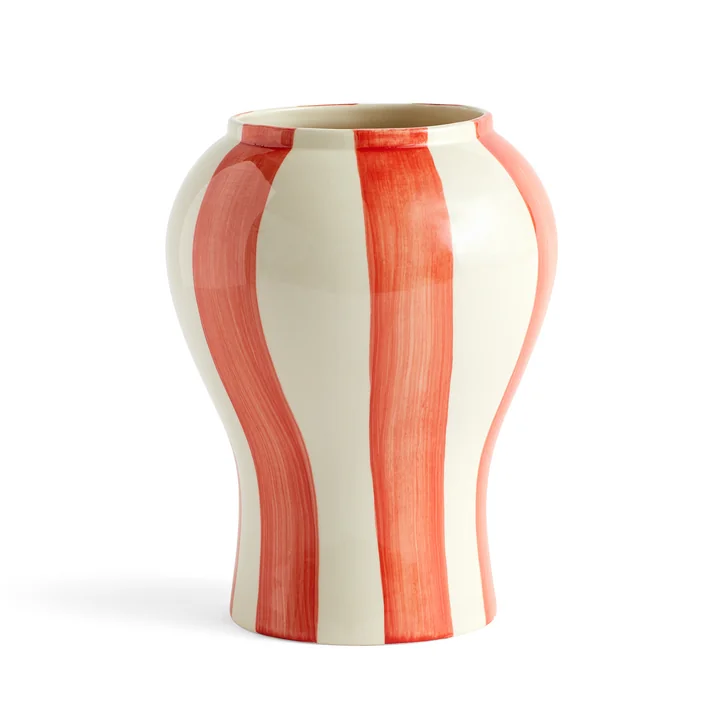 Sobremesa Vase S, rot von HAY