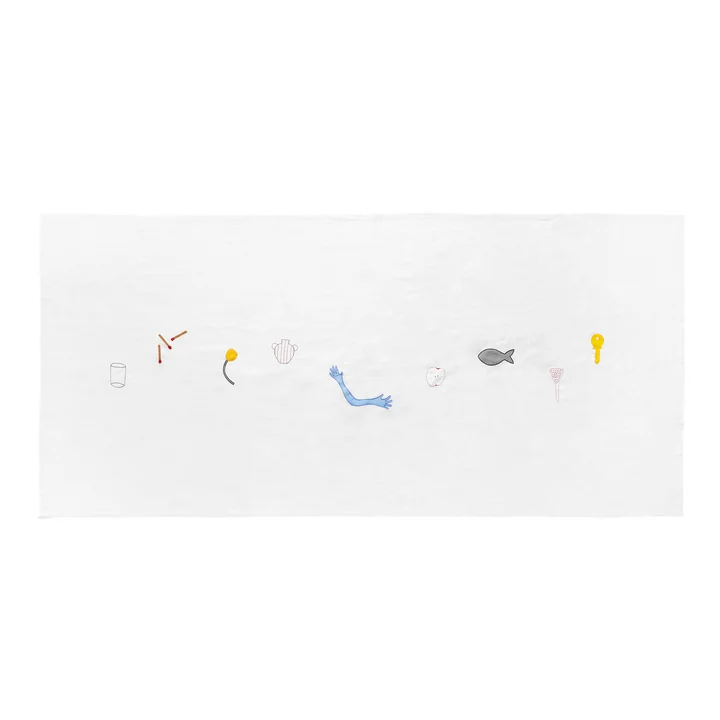 Sobremesa Tischdecke, 140 x 300 cm, weiß von HAY