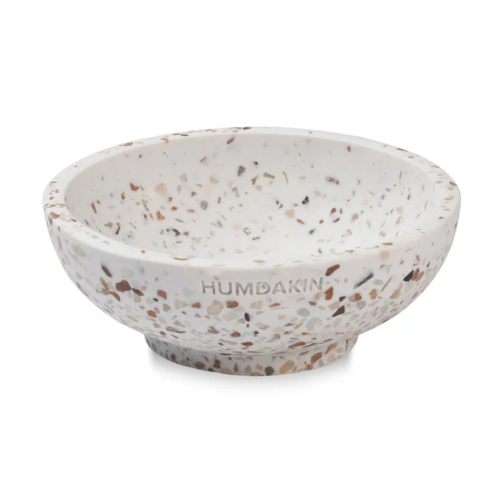 Firenze Terrazzo Schale von Humdakin in der Farbe rot / beige