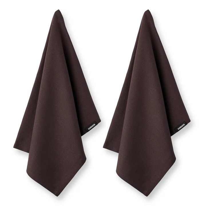 Geschirrtuch aus Biobaumwolle von Humdakin in der Ausführung coco