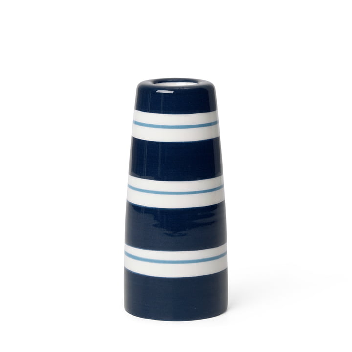 Omaggio Nuovo Kerzenhalter von Kähler Design in der Farbe dunkelblau