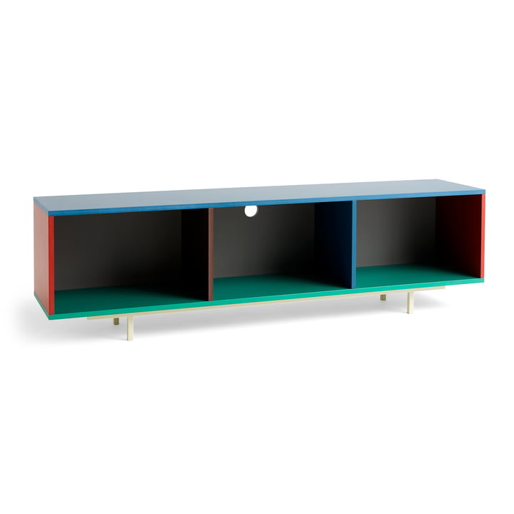 Colour Cabinet L, 180 x 51 cm, mehrfarbig von Hay