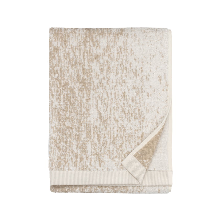 Kuiskaus Handtuch von Marimekko in der Ausführung grau / off-white