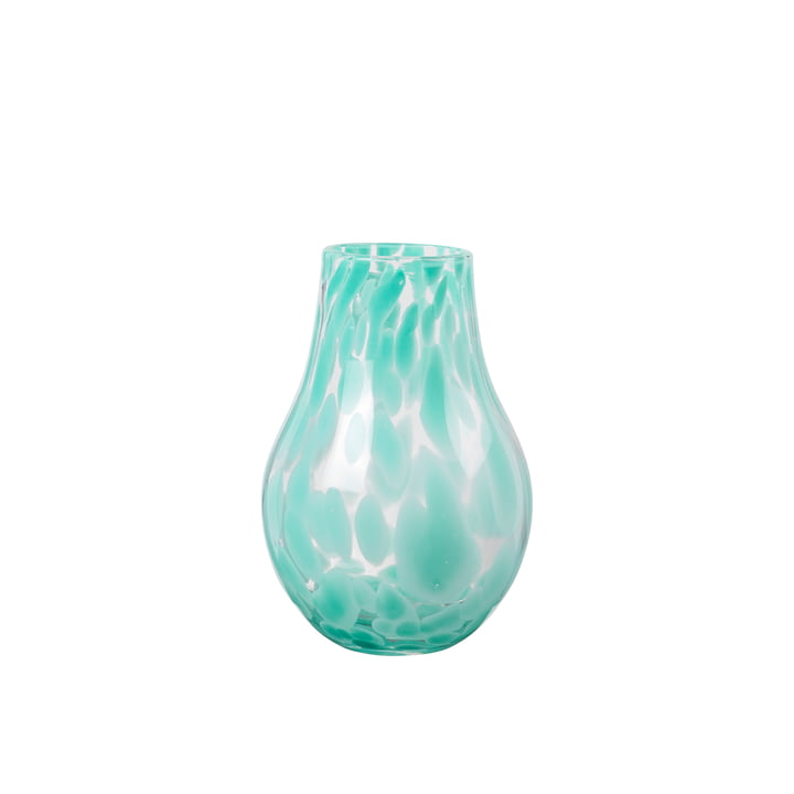 Ada Spot Vase, H 22,5 cm, light turquise von Broste Copenhagen