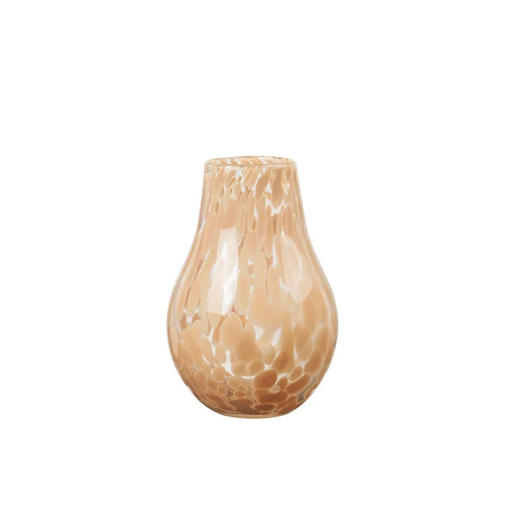 Ada Spot Vase, H 22,5 cm, golden yellow von Broste Copenhagen
