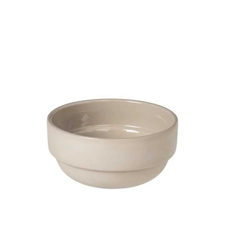 Nordic Bistro Schale, Ø 15 x 7.3 cm, beige von Broste Copenhagen