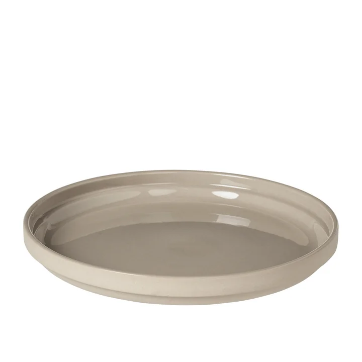 Nordic Bistro Speiseteller, Ø 26 x 3 cm, beige von Broste Copenhagen