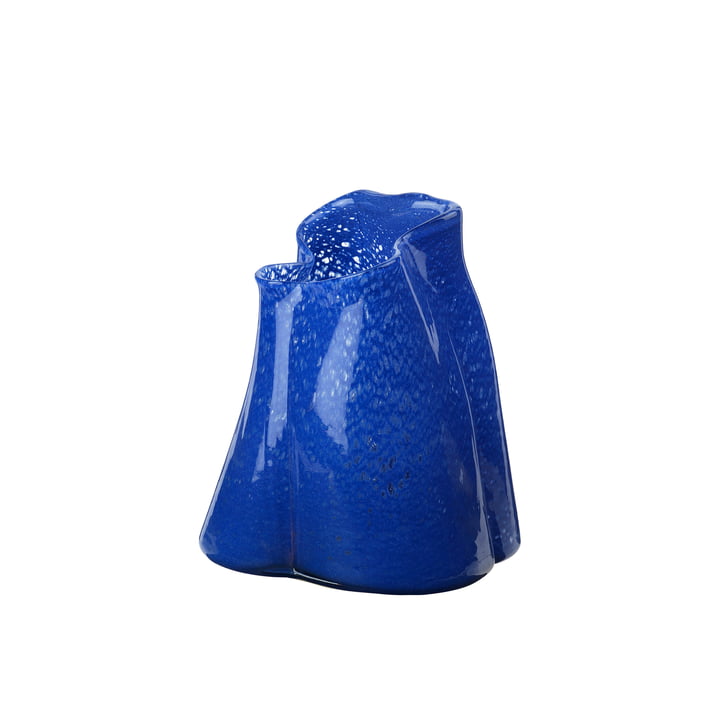 Billie Vase, H 27 cm, intense blue von Broste Copenhagen