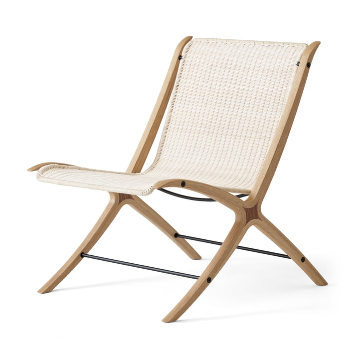 X HM10 Lounge Chair, Eiche lackiert von &Tradition