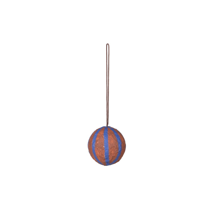 Broste Copenhagen - Sphere Christbaumkugel, Ø 6 cm, caramel brown