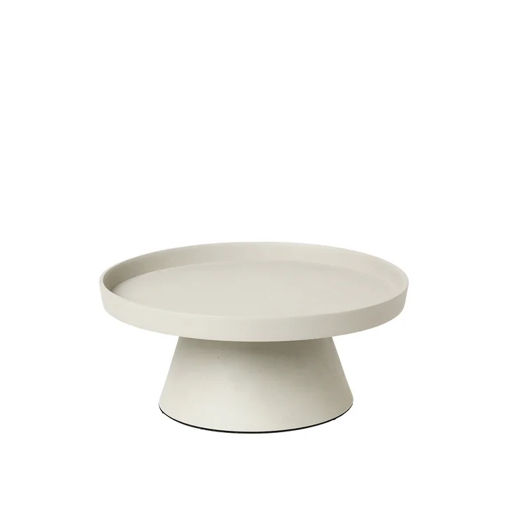 Holger Kerzentablett, Ø 24 cm, sand von Broste Copenhagen