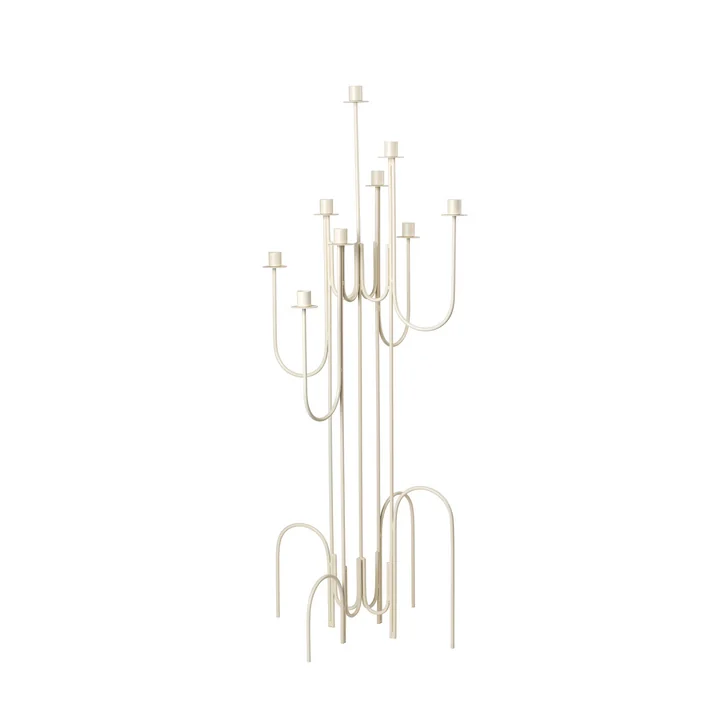 Farri Kerzenständer, H 100 cm, light warm grey von Broste Copenhagen
