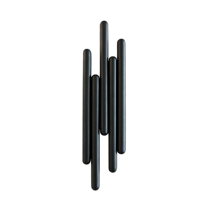 Tuub Garderobenleiste von XLBoom small in der Ausführung schwarz