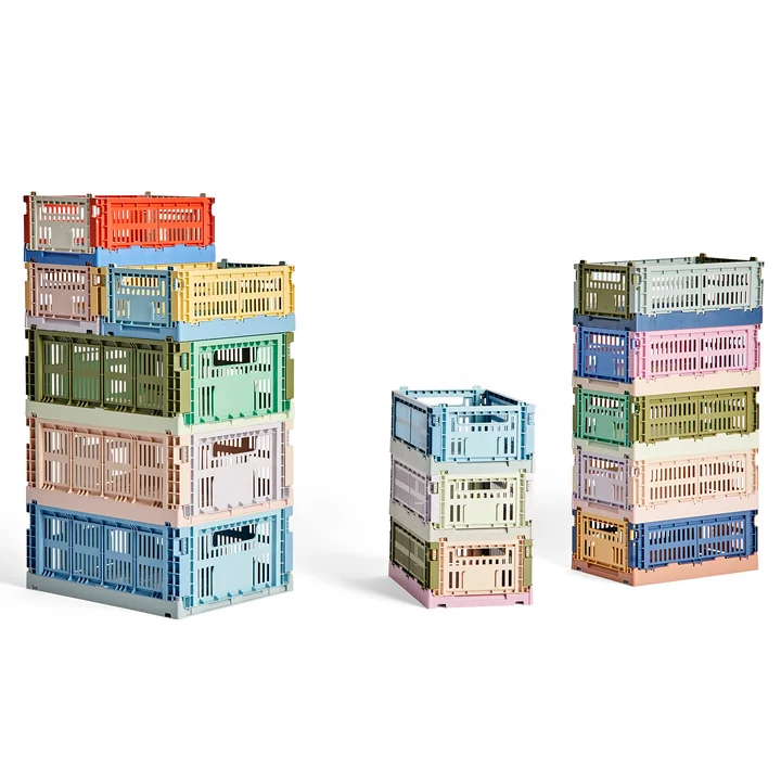 Colour Crate Korb recycled von HAY