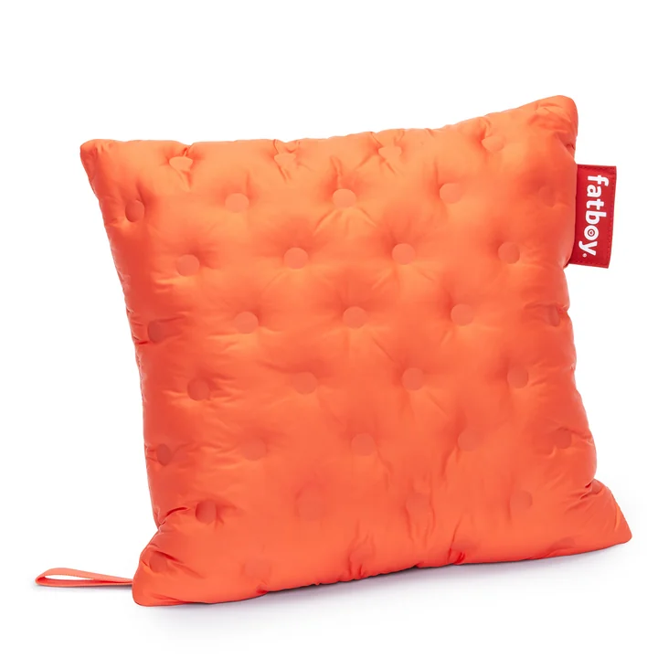 Hotspot Quadro Kissen beheizbar von Fatboy in der Ausführung papaya