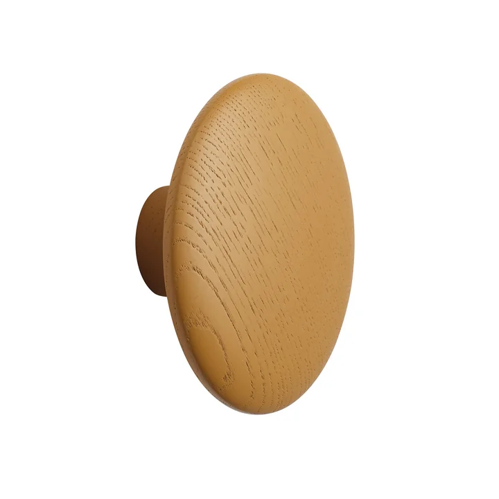 Wandhaken "The Dots" single medium, burnt orange von Muuto